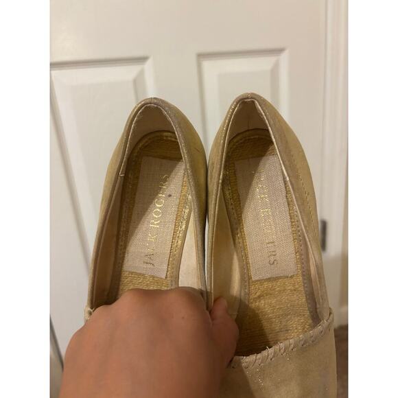 Jack rogers Palmer wedge heel espadrille sandals sz 7.5 - Picture 7 of 9